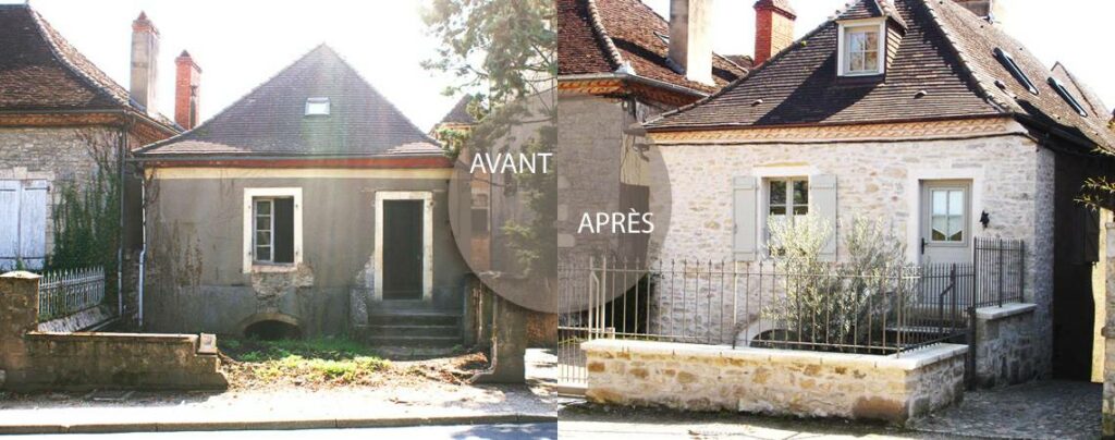 avant apres maison coreb renovation