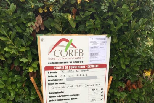 NOUVEAU PERMIS DE CONSTUIRE A BRIVE