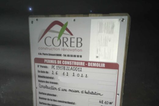 NOUVEAU PERMIS DE CONSTRUIRE A SADROC