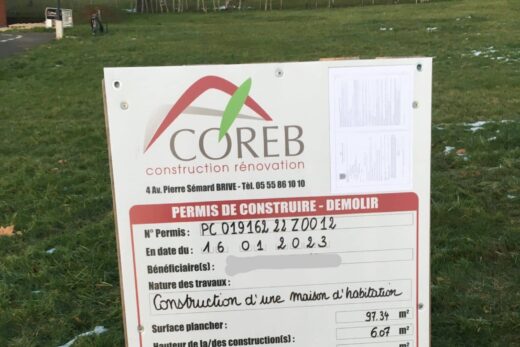 NOUVEAU PERMIS DE CONSTRUIRE A PERPEZAC LE NOIR
