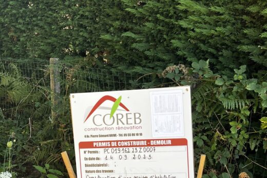NOUVEAU PERMIS DE CONSTRUIRE SUR PERPEZAC LE NOIR