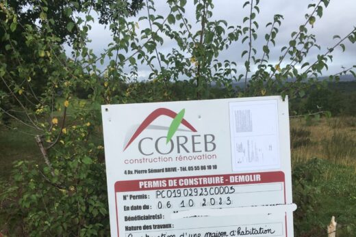 NOUVEAU PERMIS DE CONSTRUIRE A BRANCEILLES