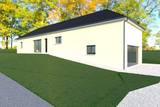 NOUVELLE CONSTRUCTION A SAINT PANTALEON DE LARCHE