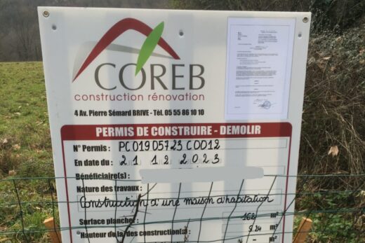 NOUVEAU PERMIS DE CONSTRUIRE SUR COLLONGES LA ROUGE