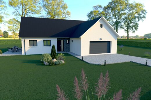 NOUVELLE CONSTRUCTION A MARCILLAC LA CROISILLE