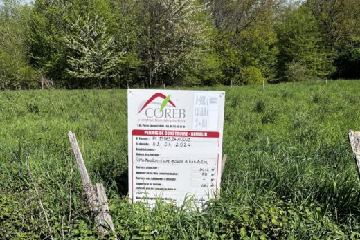 NOUVEAU PERMIS DE CONSTRUIRE A COSNAC