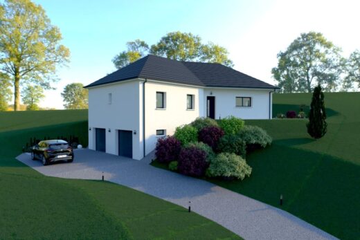 NOUVELLE CONSTRUCTION A LA CHAPELLE AUX BROCS