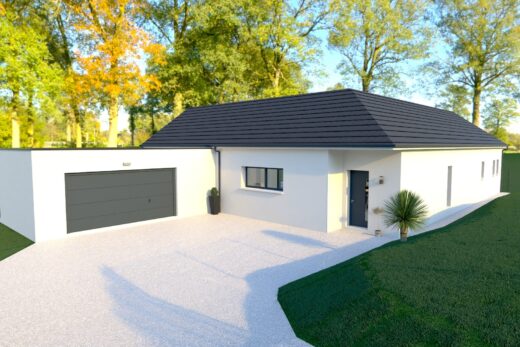 NOUVELLE CONSTRUCTION A LA CHAPELLE AUX BROCS