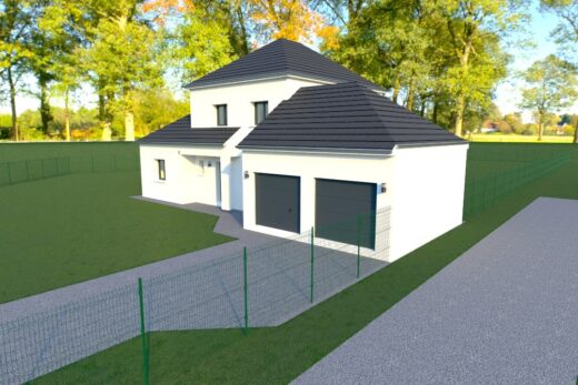 NOUVELLE CONSTRUCTION A SAINT PANTALEON DE LARCHE
